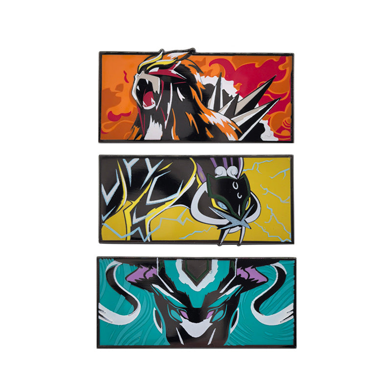 Three Sacred Beasts: Otherworld Monster Spirits Pin