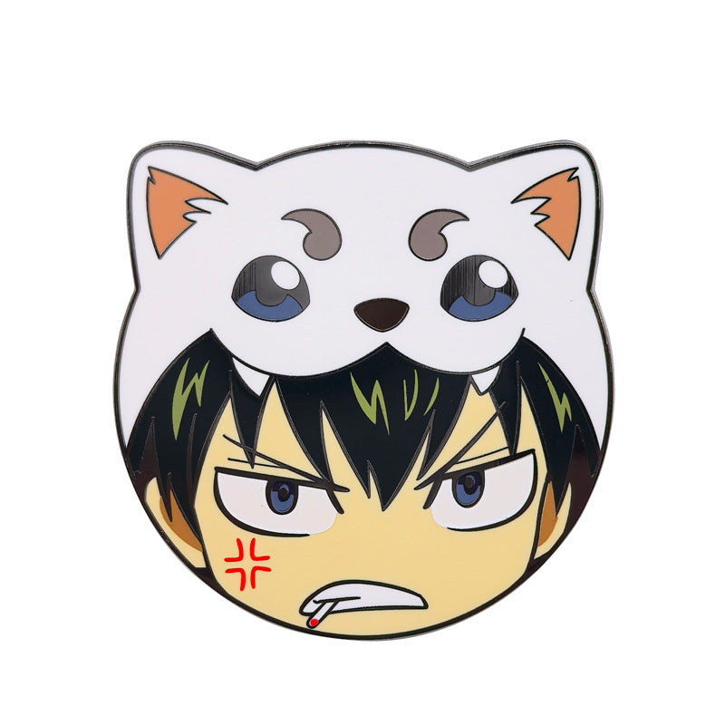 Gintama Gintoki Kagura Okita Hijikata Pin