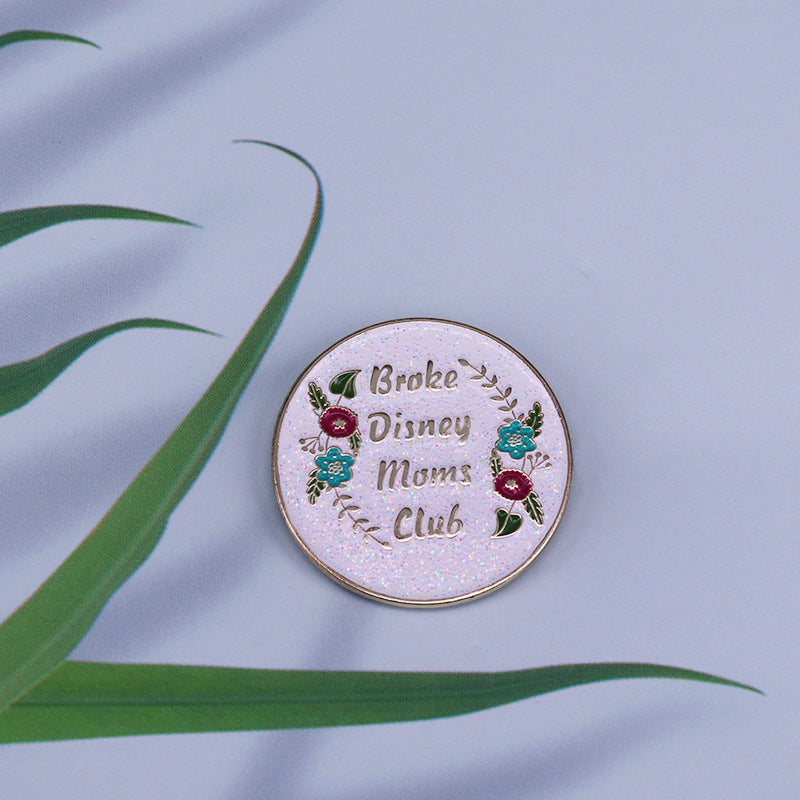 Broke Disney Mons Club Pin