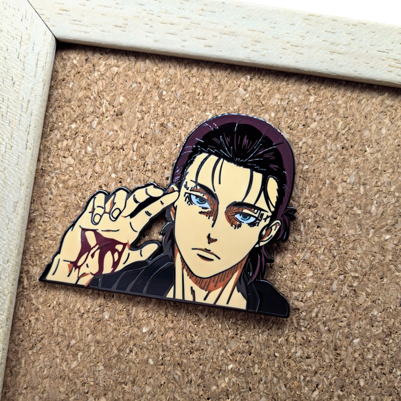 Attack on Titan Eren Pin