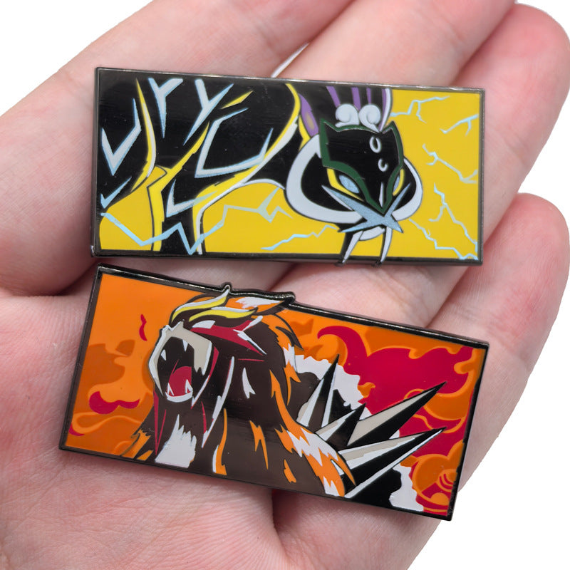 Three Sacred Beasts: Otherworld Monster Spirits Pin
