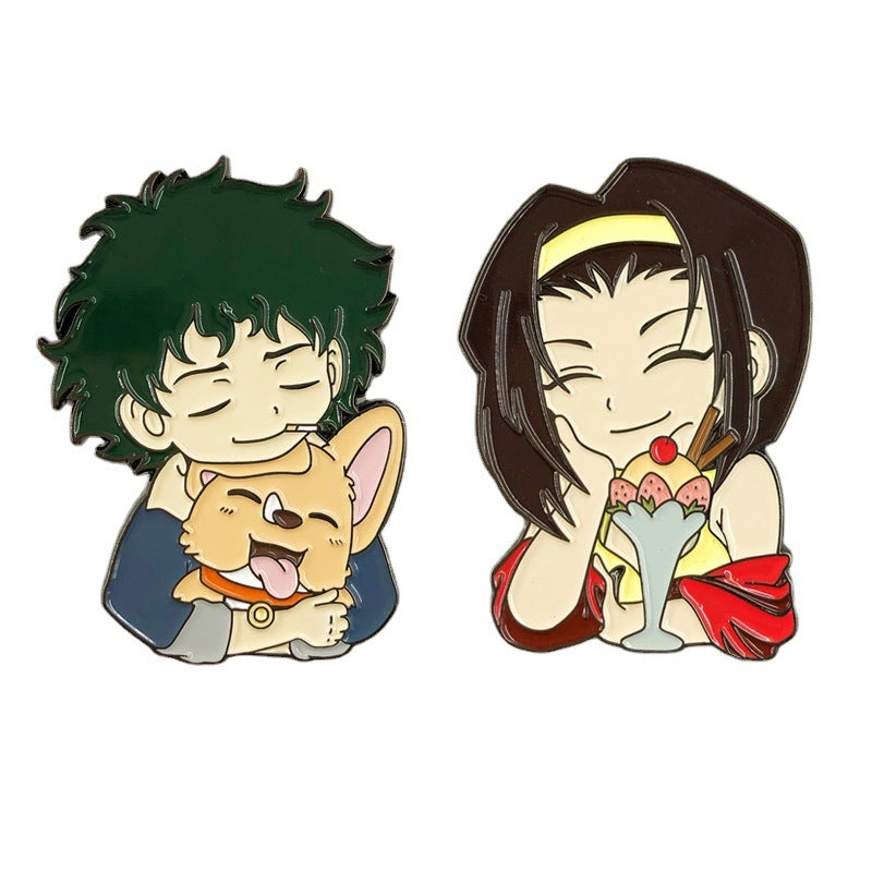 Cowboy Bebop Couple Pin