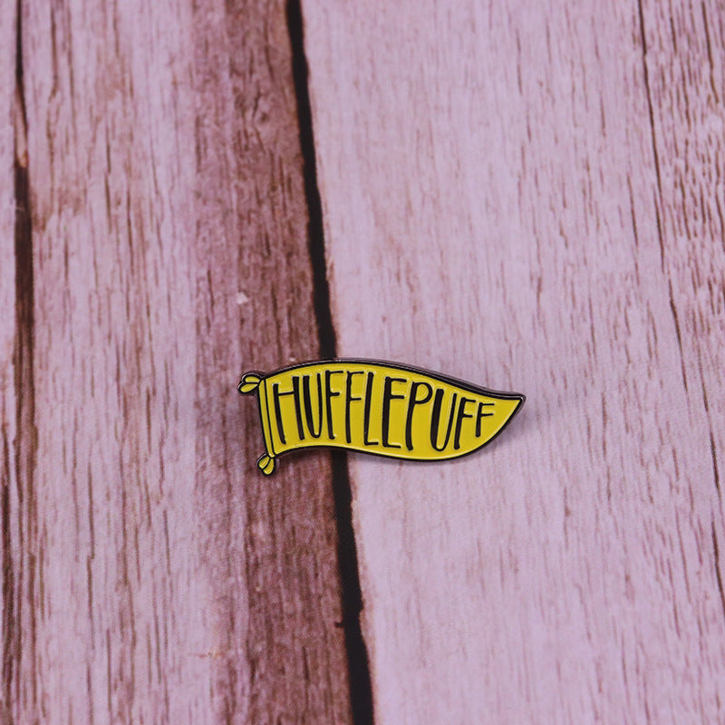 Harry Potter Hufflepuff House Pennant Pin
