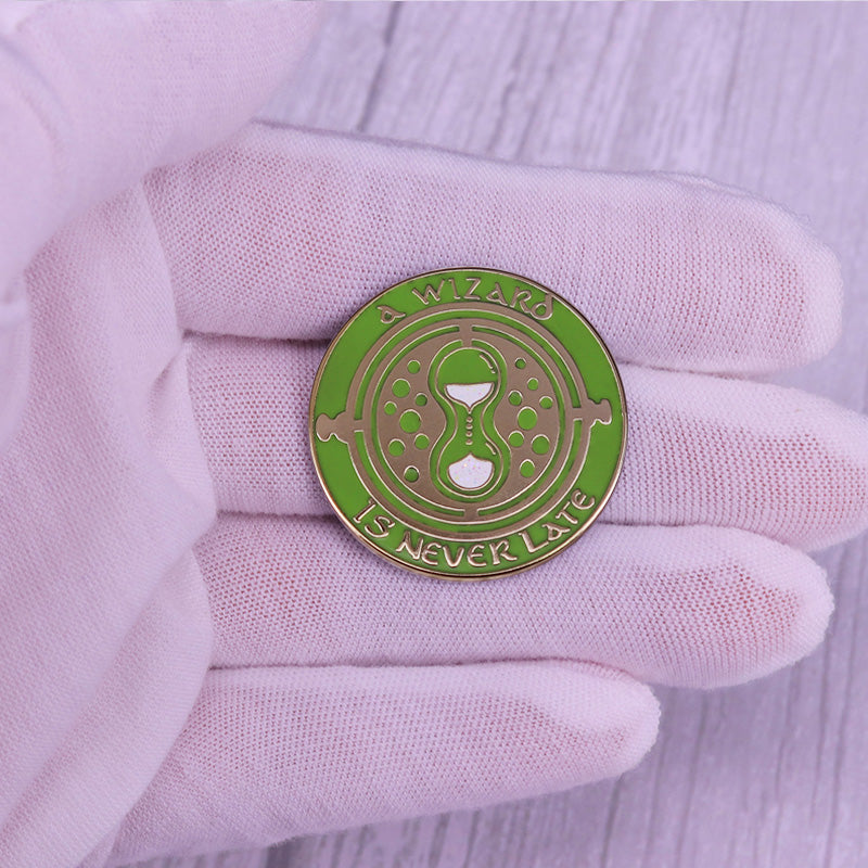 A Wizard Is Never Late Pin