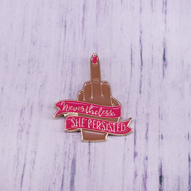 Nevertheless, She Still Insists On Feminism Pin