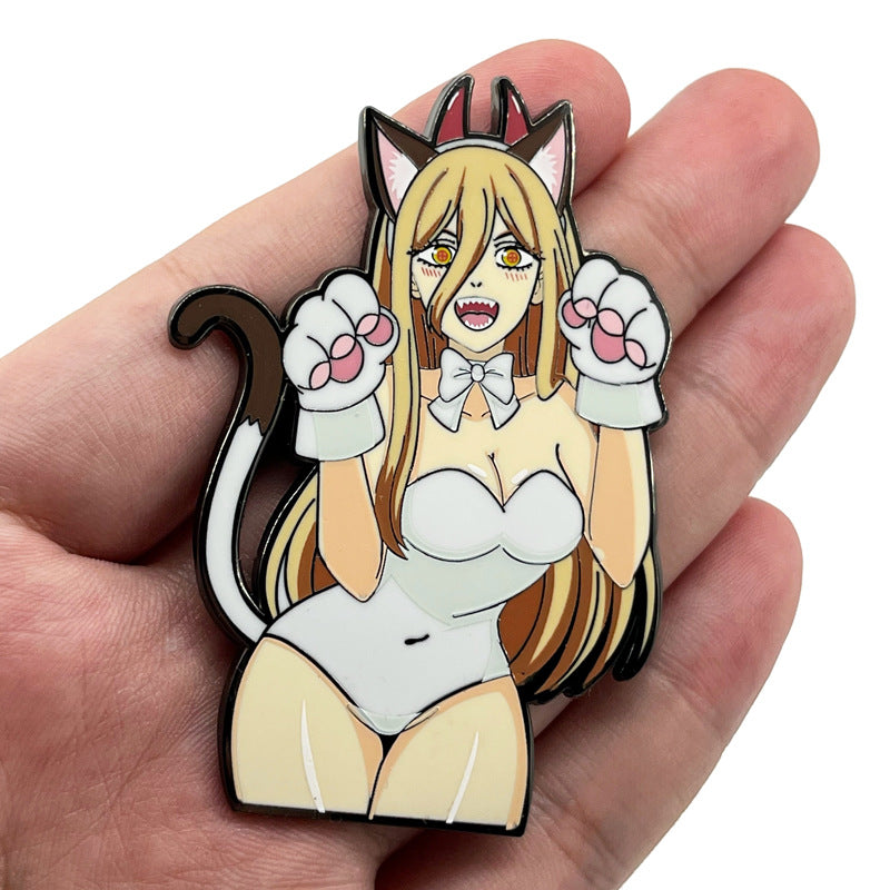Chainsaw Man Cat Power Pin