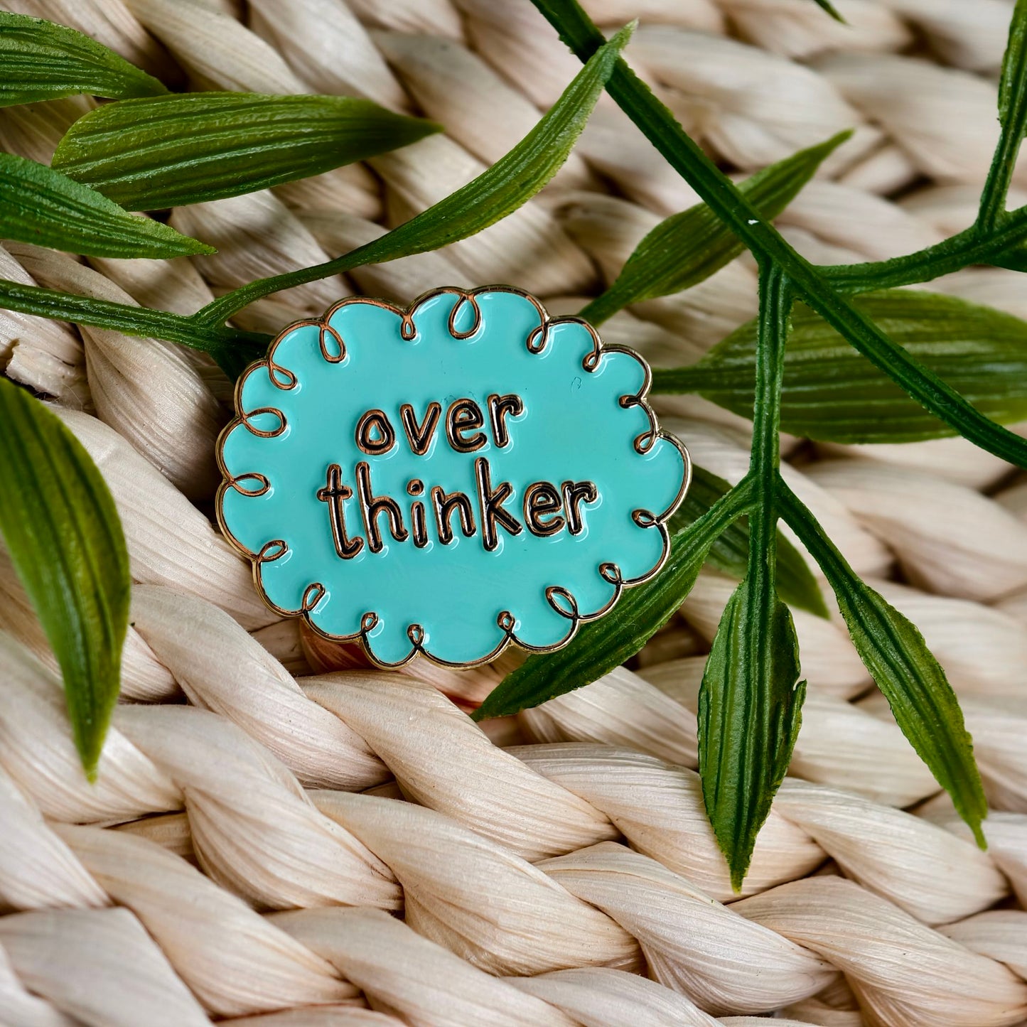 Overthinking Cloud, Thinking Scientist Outfit Pin