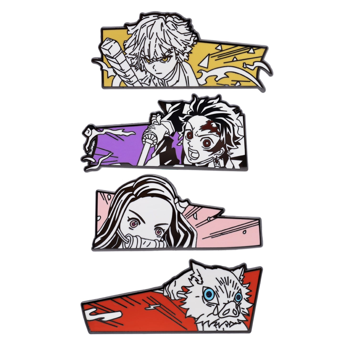 Demon Slayer: Kimetsu no Yaiba Inosuke Nezuko Tanjiro Zenitsu Pin