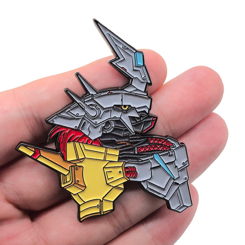 Digimon WarGreymon MetalGarurumon Pin