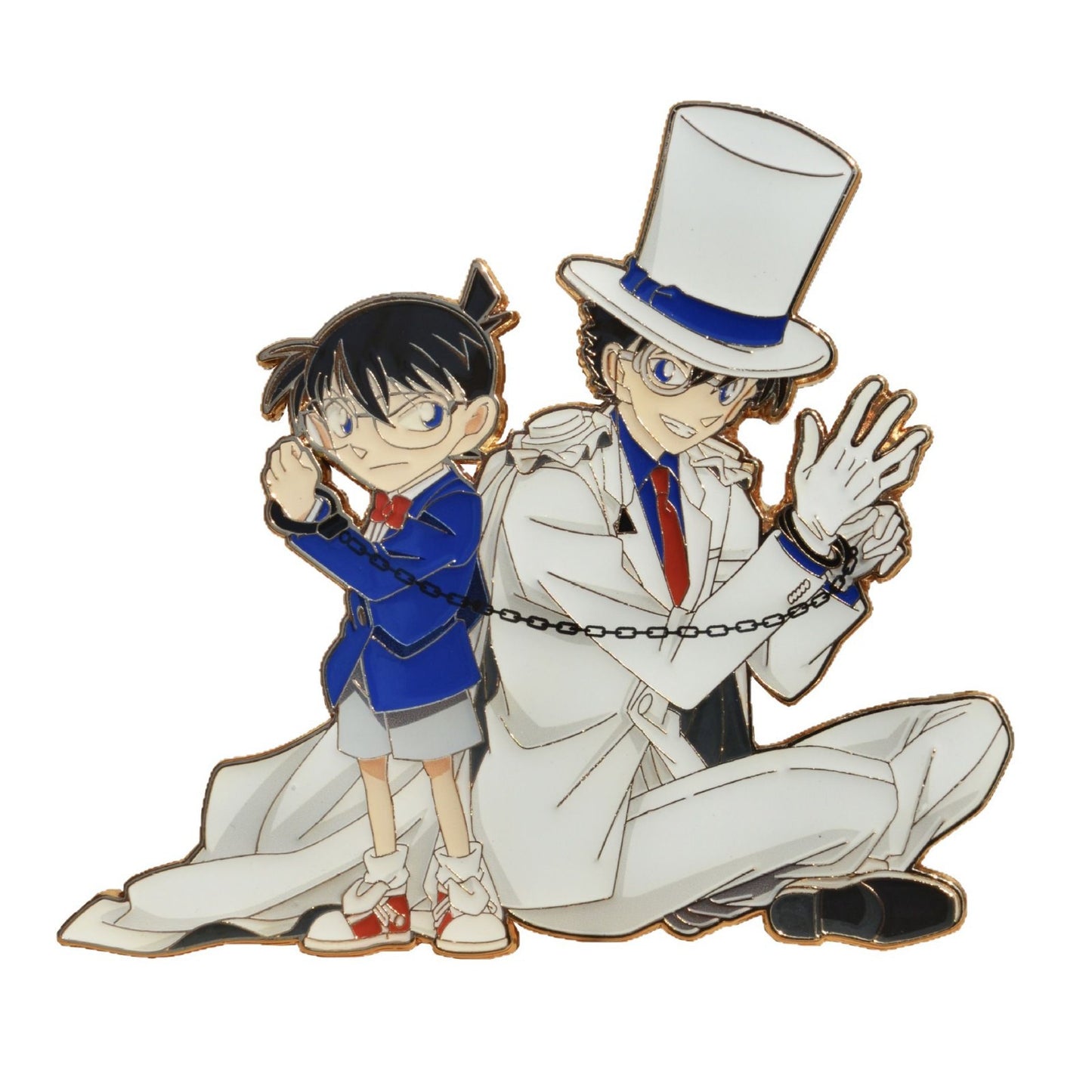 Detective Conan: Kaito Kid vs. Conan Edogawa Pin