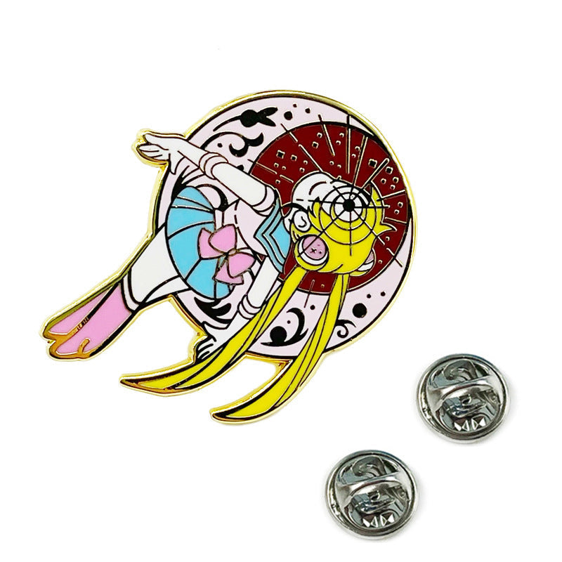 Sailor Moon Cartoon Bestie Pin