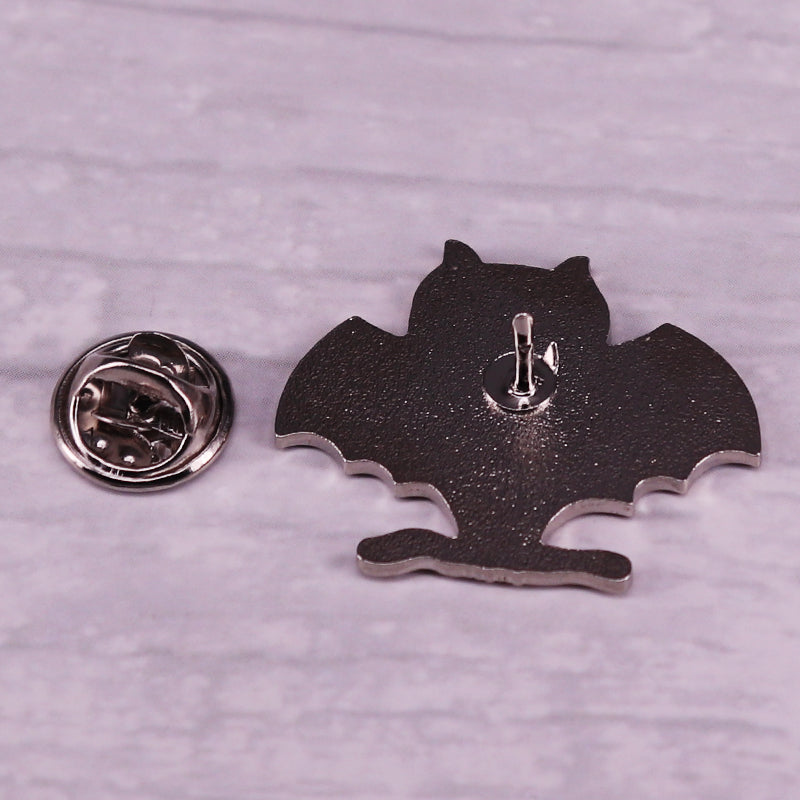 Celestial Galaxy Bat Pin