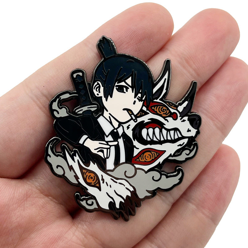 Chainsaw Man Denji Power Hayakawa Aki Makima Pin
