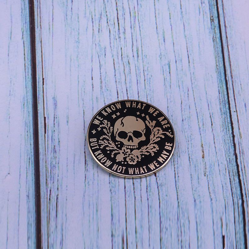 Shakespeare We Know What We Are Pin