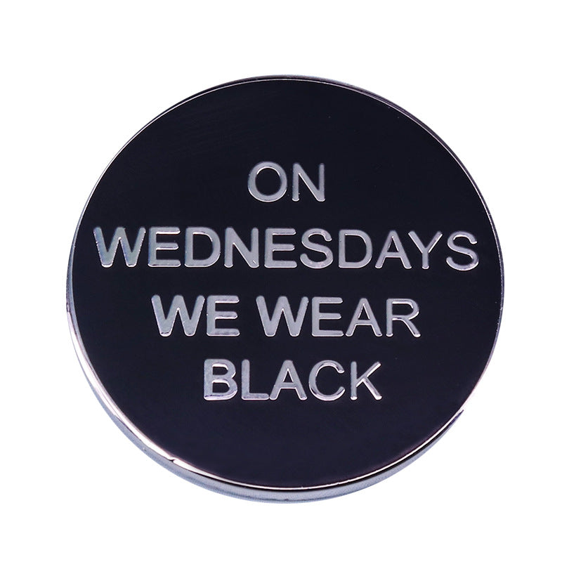 Wednesday Addams Pin