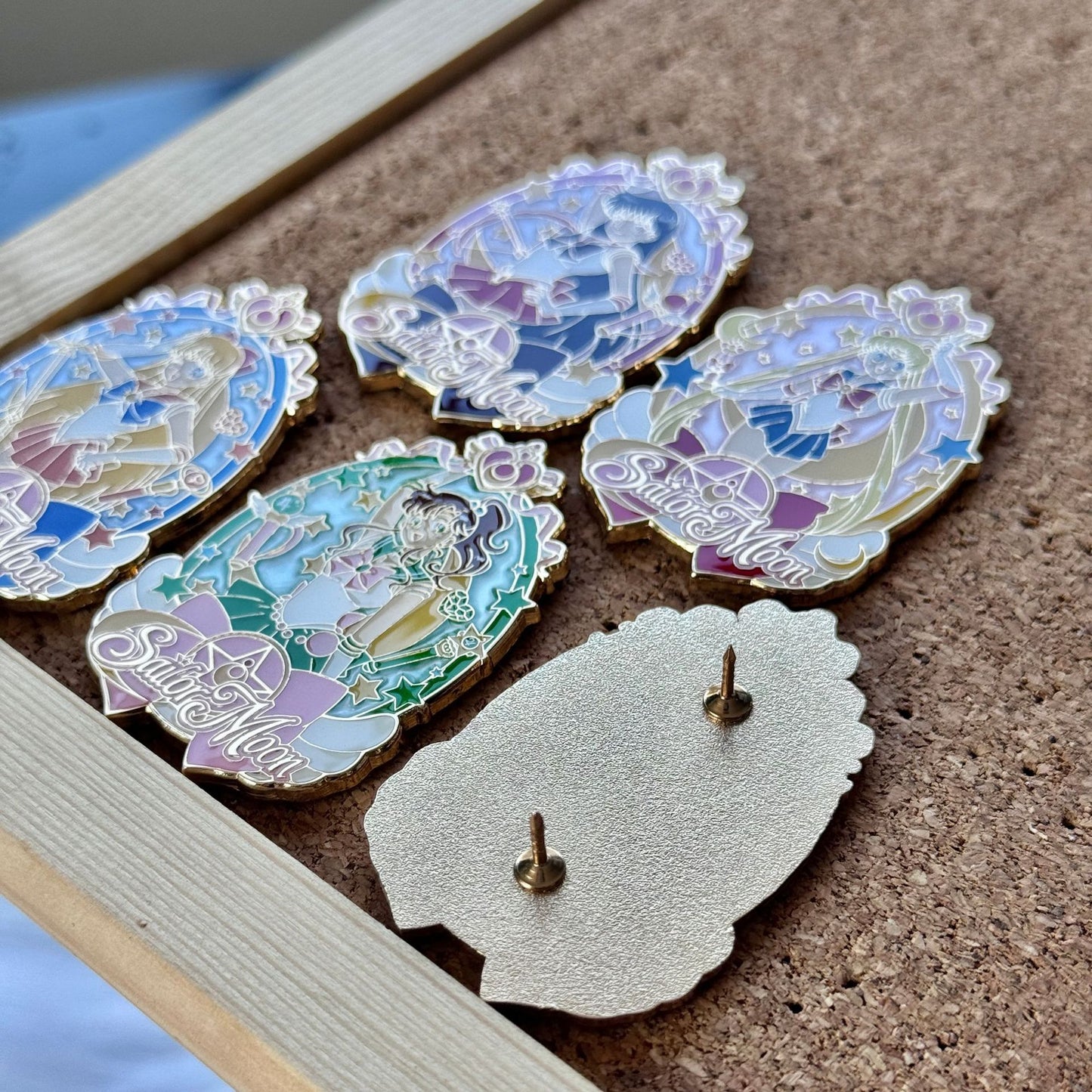 Sailor Moon Usagi Tsukino Rei Hino Makoto Kino Ami Mizuno Minako Aino Pin