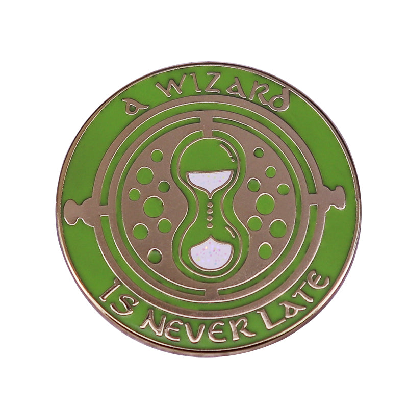 A Wizard Is Never Late Pin