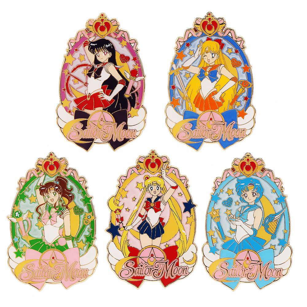 Sailor Moon Usagi Tsukino Rei Hino Makoto Kino Ami Mizuno Minako Aino Pin