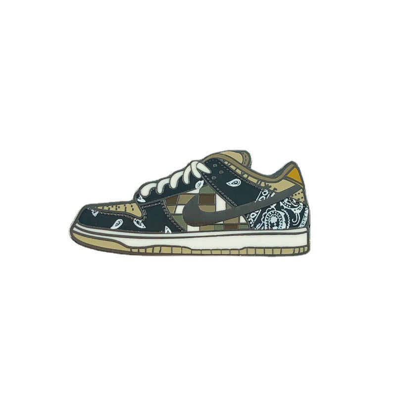 TS Dunk Sneakers Cashew Flower Pin
