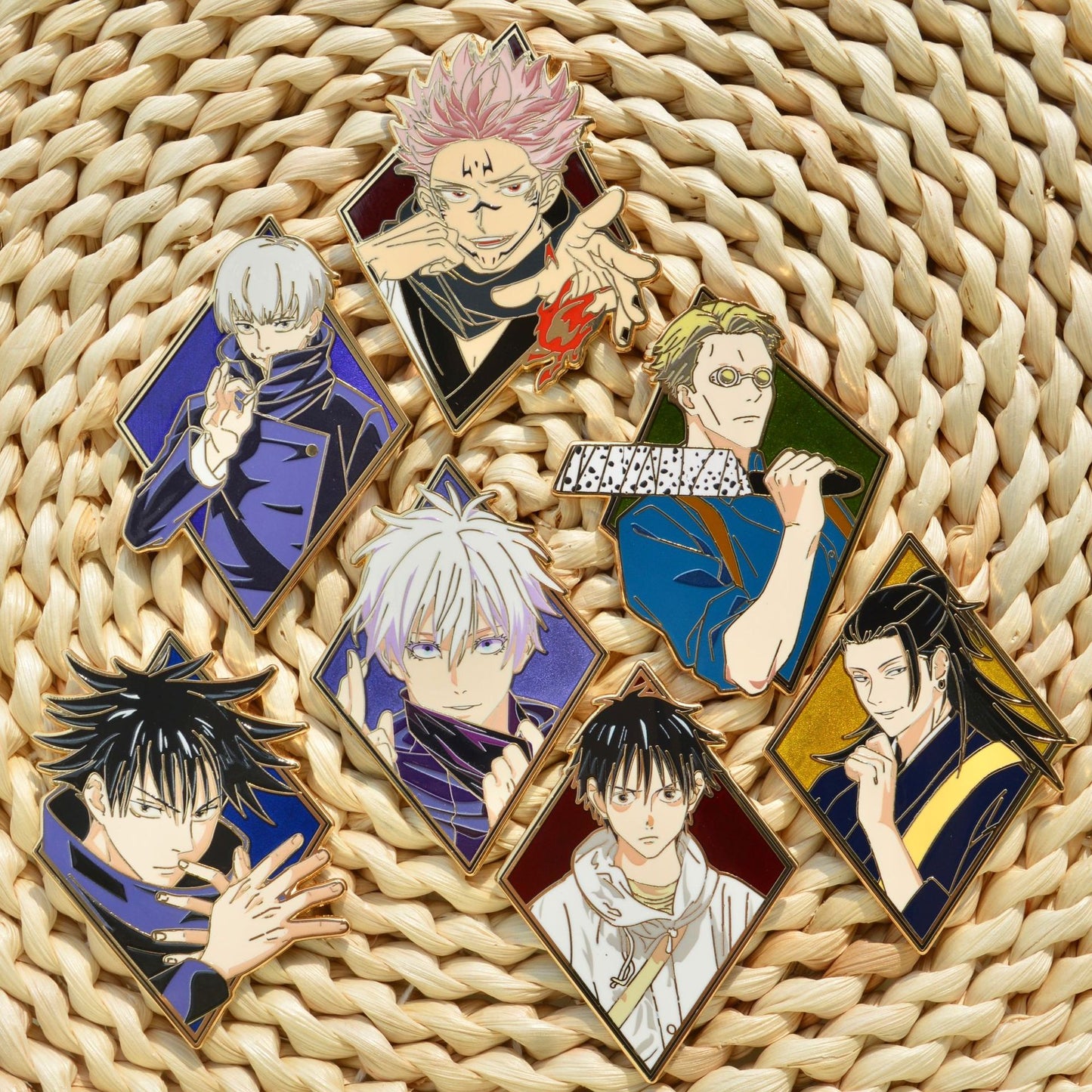 Jujutsu Kaisen Family Photo Pin