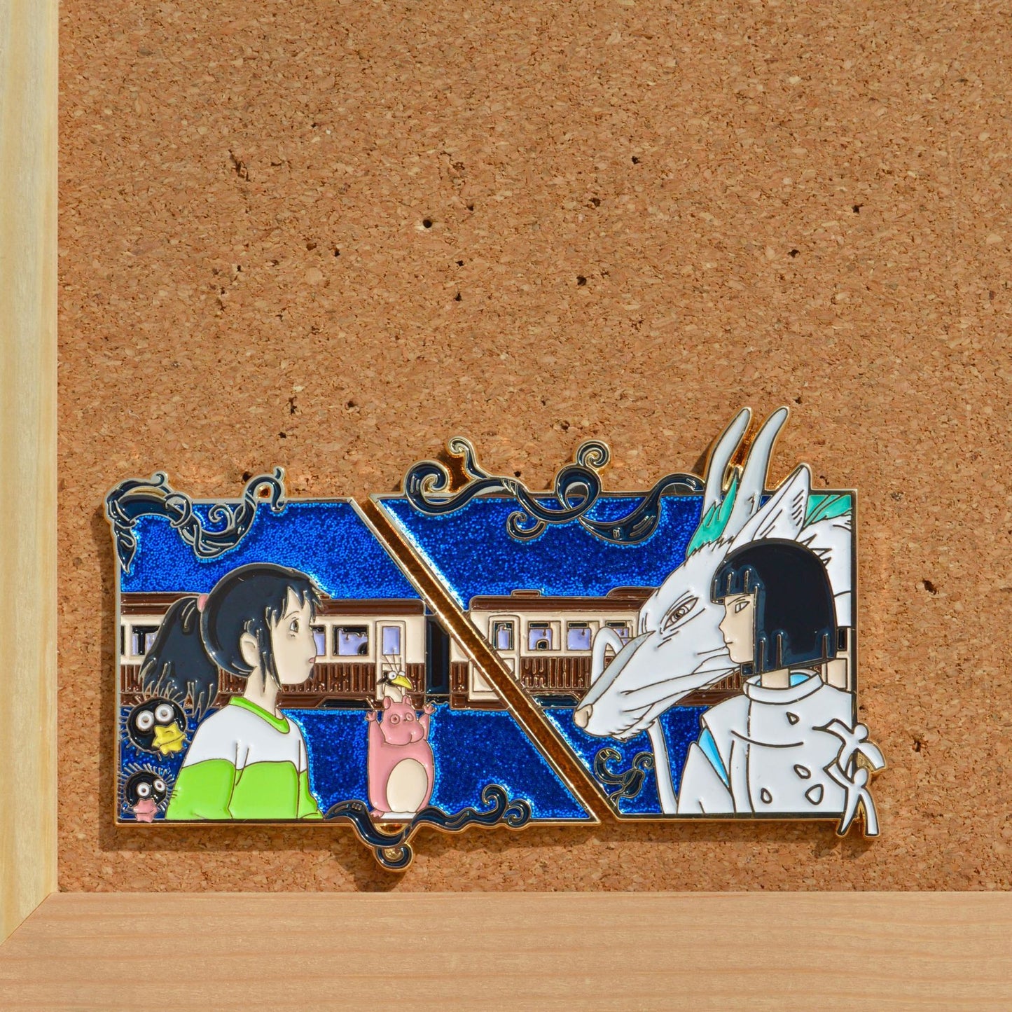 Spirited Away Chihiro Haku Pin