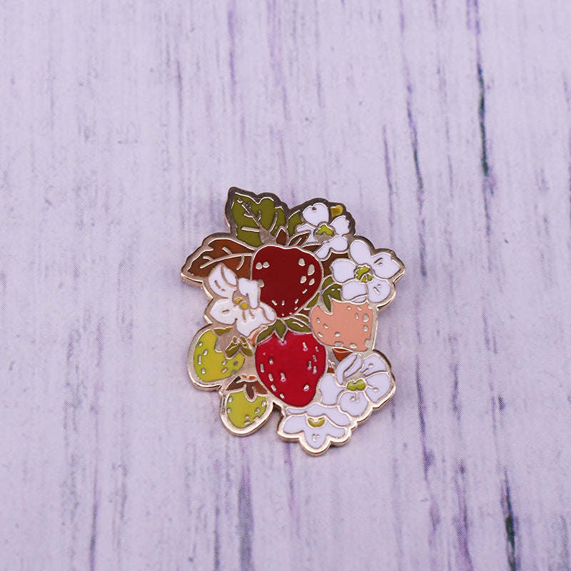 A Beautiful String Of Strawberries Pin