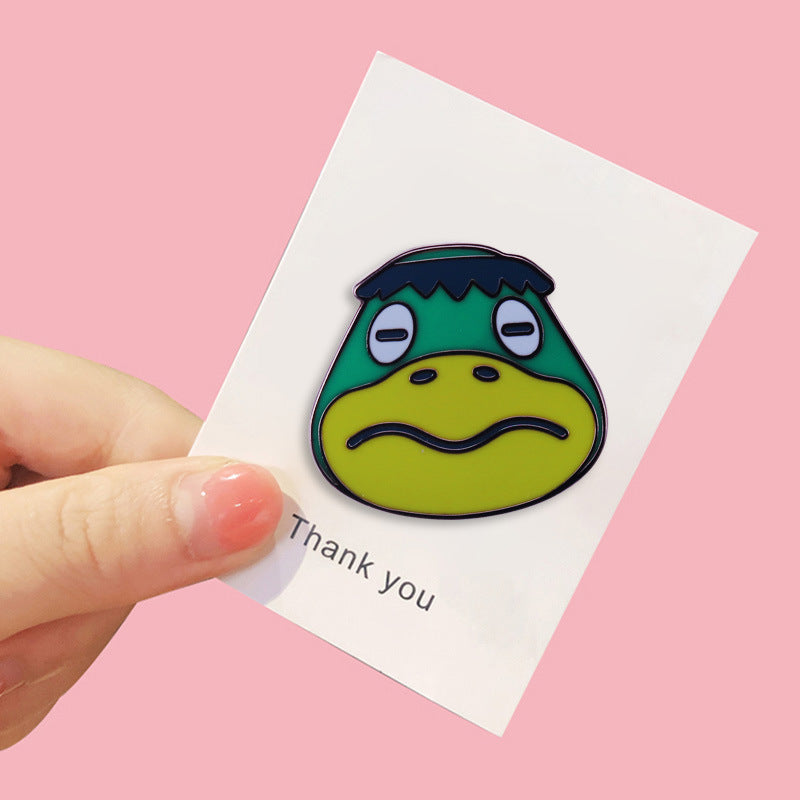Animal Crossing Kappa Pin