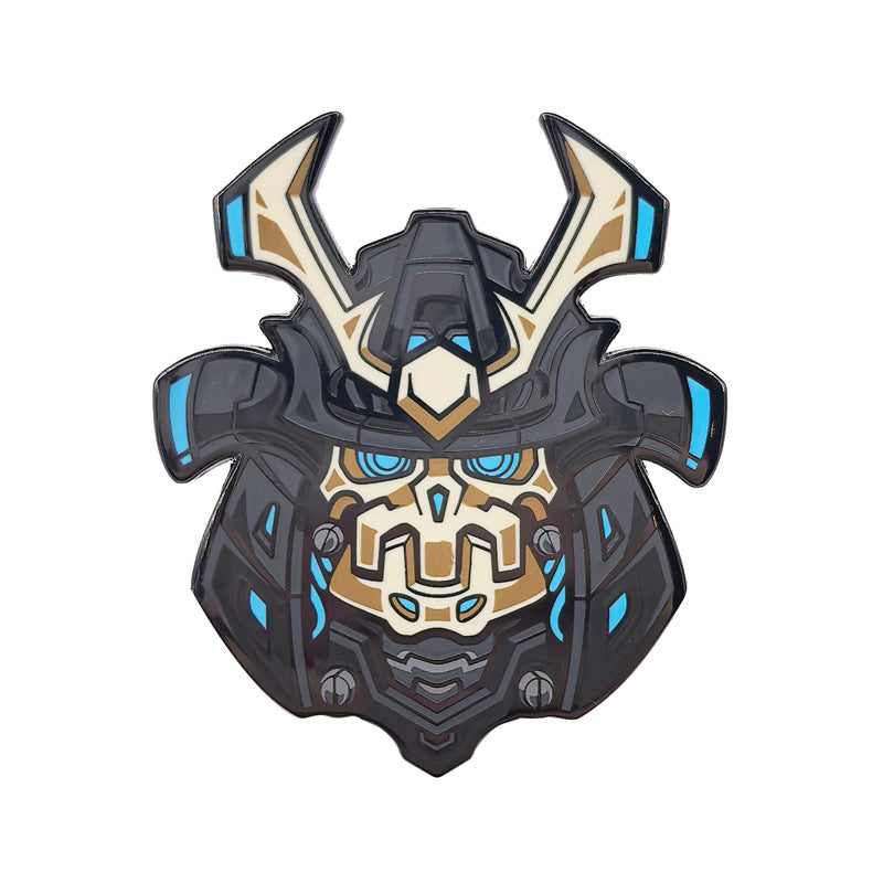 Robot Samurai Punk Future Style Pin