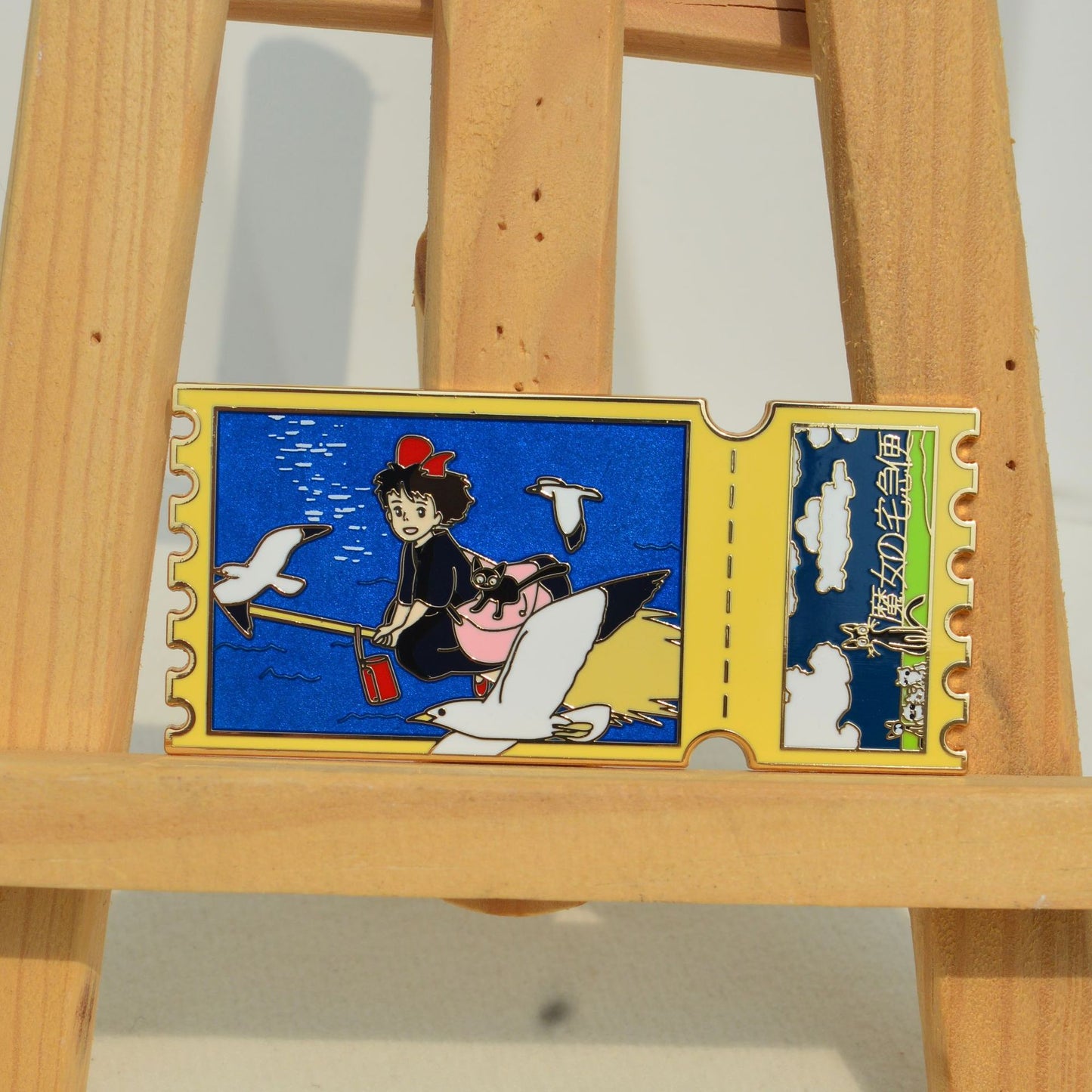 Kiki's Delivery Service Ticket Stub Pin