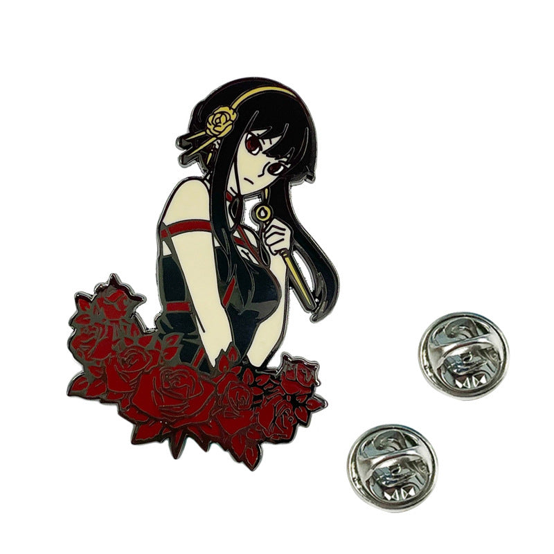 SPY x FAMILY Yor Forger Cartoon Pin