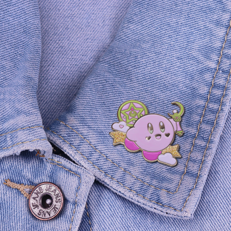 Kirby And Sailor Moon Pin