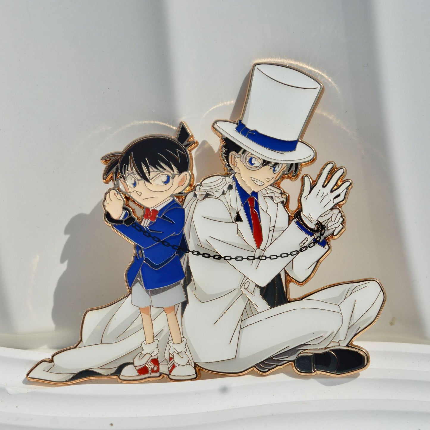 Detective Conan: Kaito Kid vs. Conan Edogawa Pin