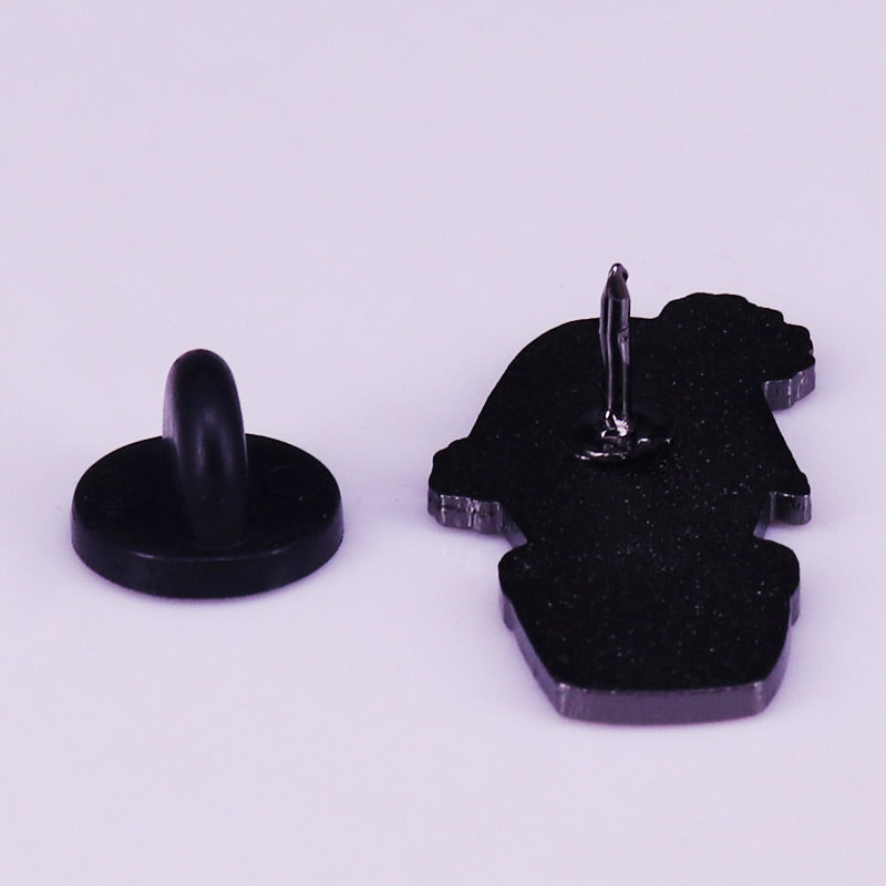 Cactus Girl Fashion Feminism Pin
