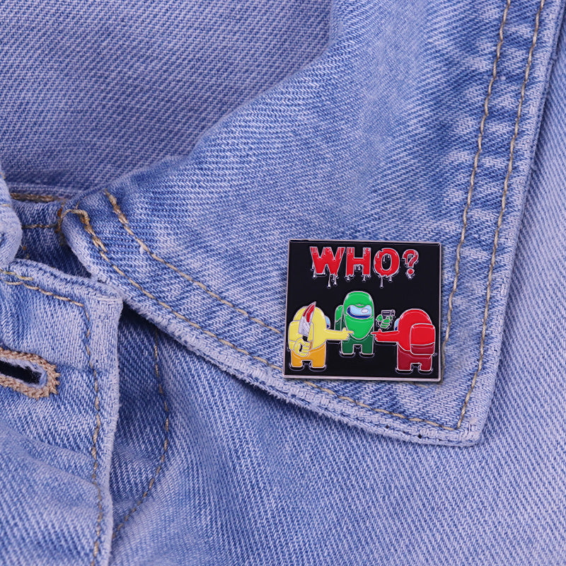 Among Us: Who Is The Imposter Among Us Pin