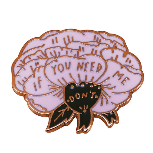 Don'T Need Me Broccoli Pin