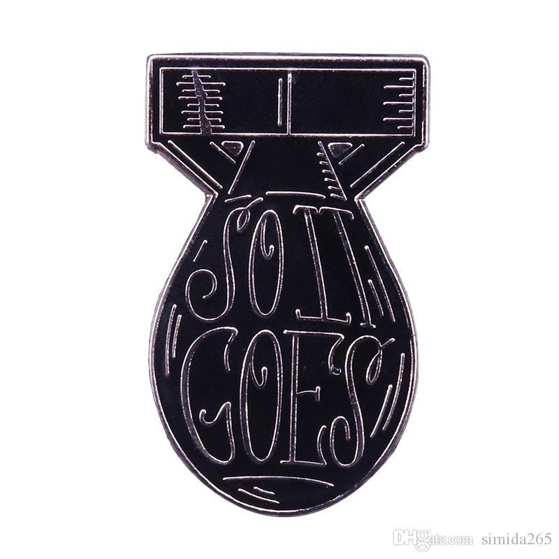 front view of Slaughterhouse-Five Pin