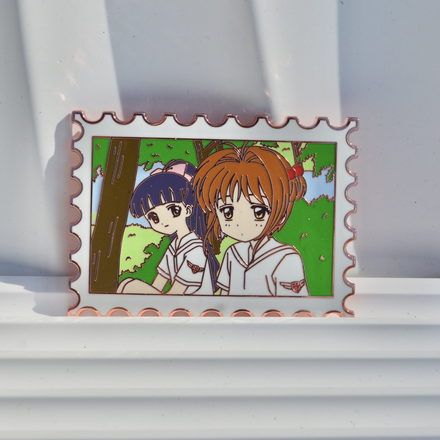 Cardcaptor Sakura Sakura Tomoyo Group Photo Pin