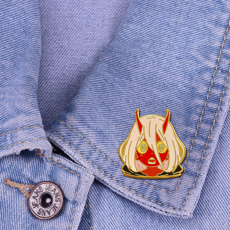 Sci-Fi Anime Darling In The Franxx Mysterious Girl 02 Pin