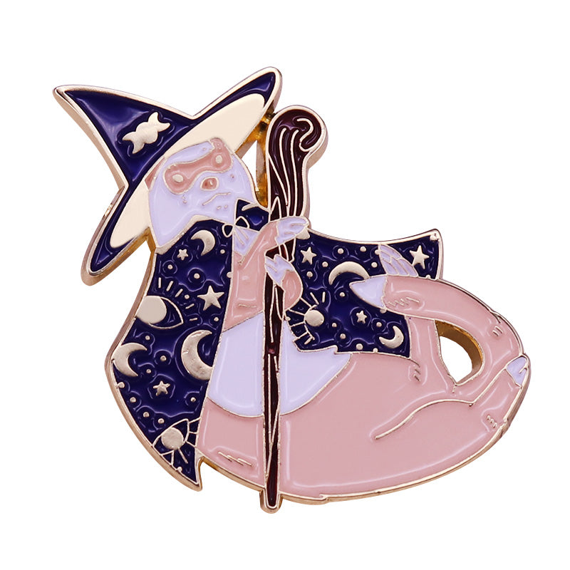 front view of Harry Potter And The Goblet Of Fire Malfoy Ferret Pin