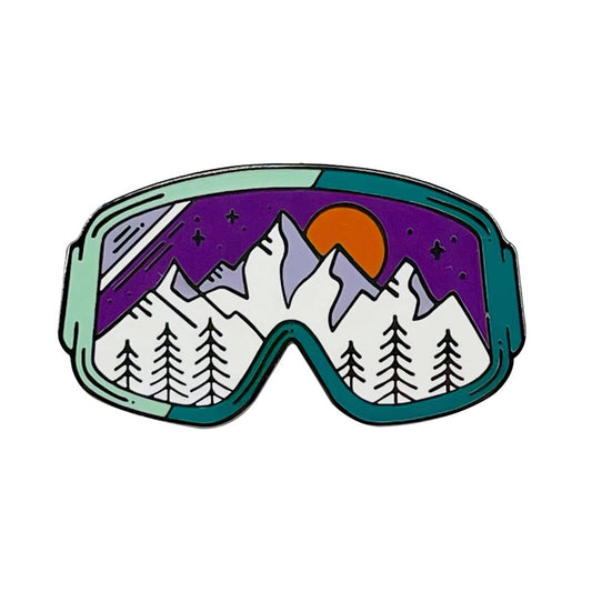 Ski Goggles Pin
