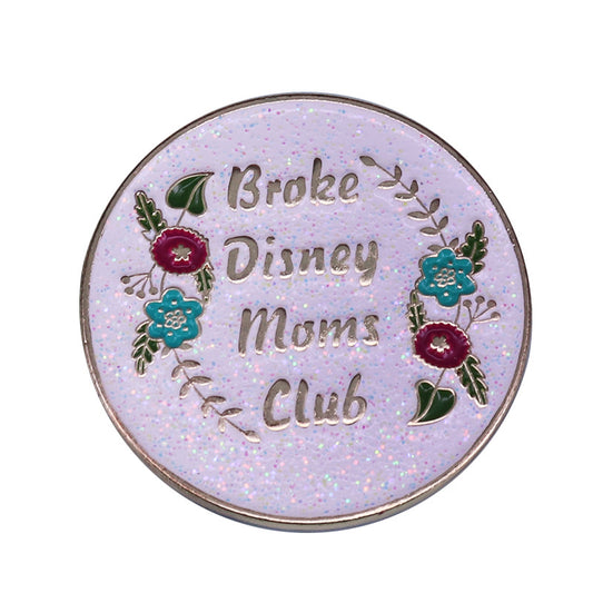 Broke Disney Mons Club Pin