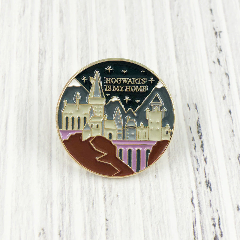Magic Academy European and American Film Pin