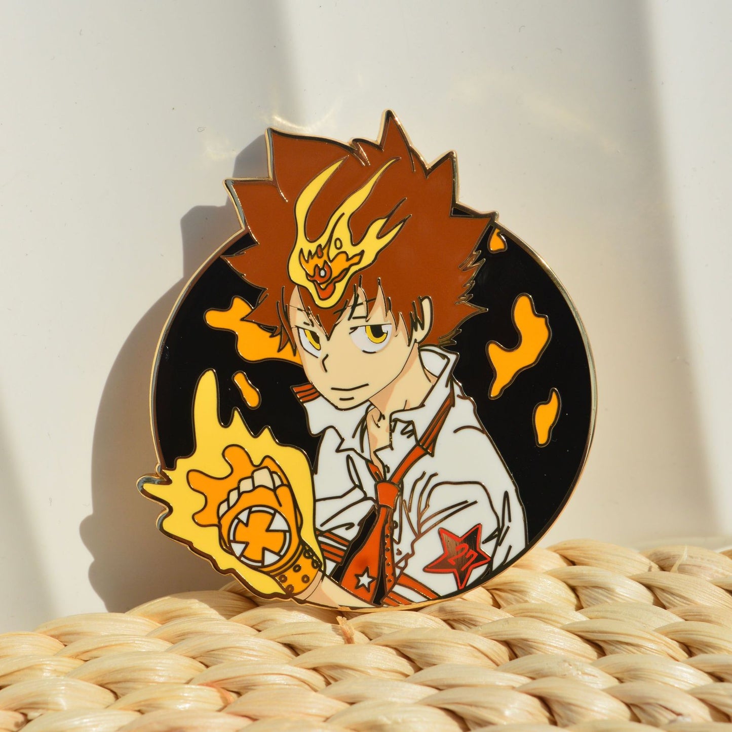 Reborn! Tsuna Sawada Japanese Anime Pin