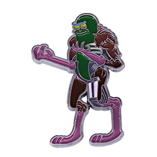 Robot Kimchi Rick Pin