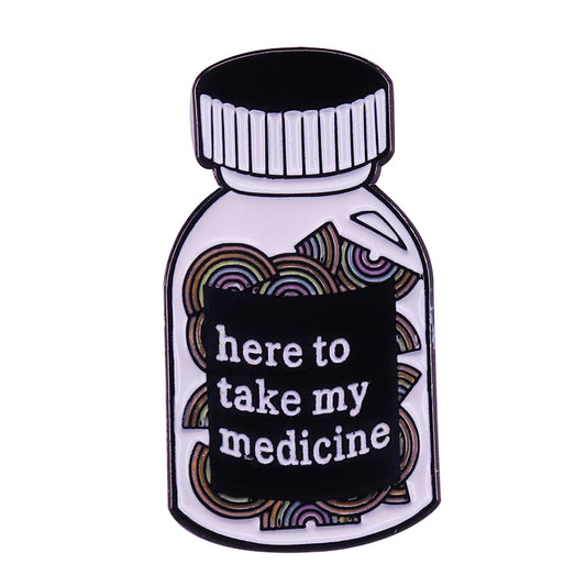 Harry Styles Lyric Bottle Pin