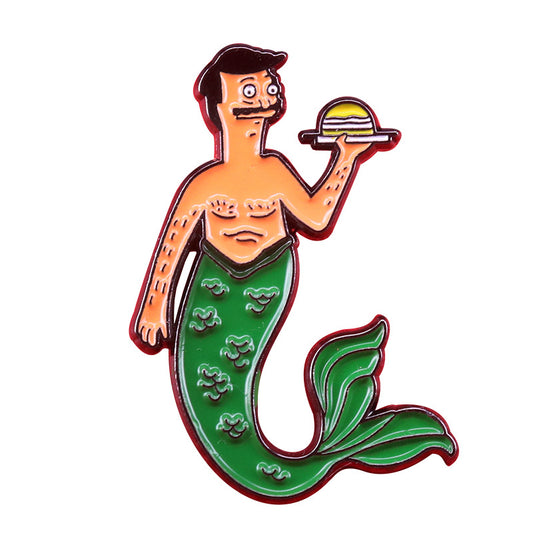 Bob'S Burgers Mermaid Waitress Pin