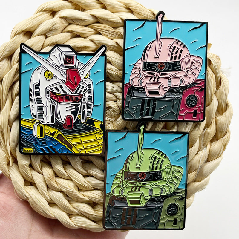 Gundam Zaku Robot Cartoon Pin