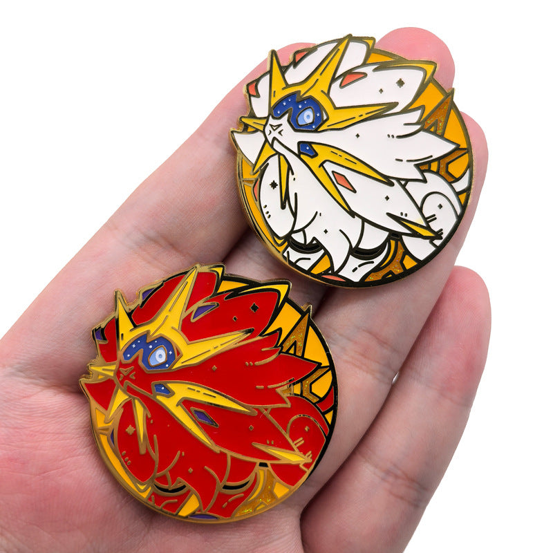Glittering Mythical Beast: Otherworldly Monster Elf Pin