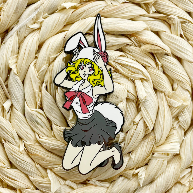 One Piece Carrot Bunny Girl Pin