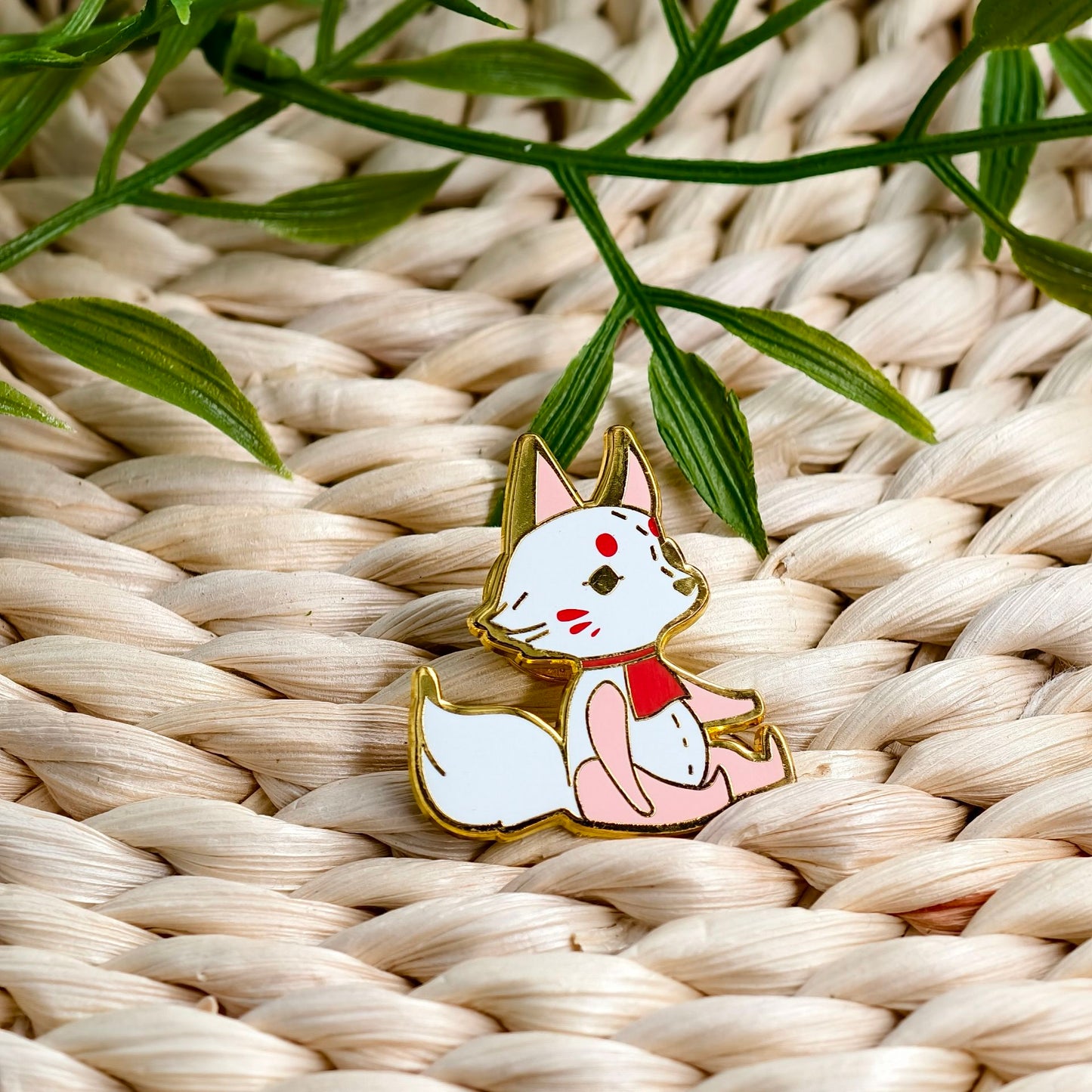 The Fox And The Cat Pin